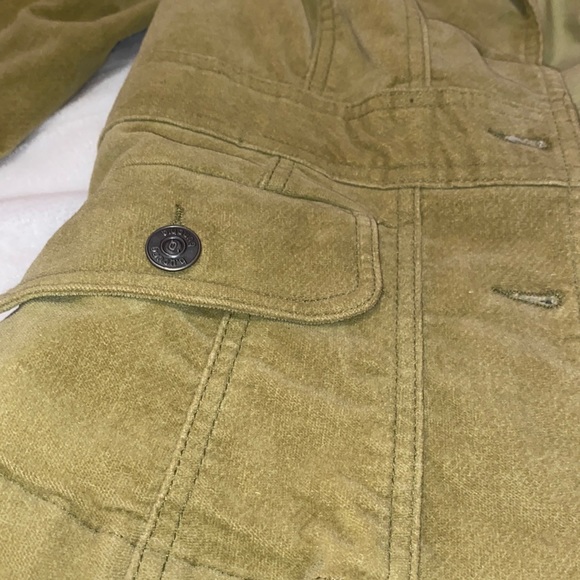 Green jean type jacket from B.Young!! So so cute! - Picture 2 of 5